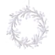 thumbnail image 5 of Adornos de copo de nieve blanco Fondo colgante navideño Decoración navideña para Estilo B, 5 of 9