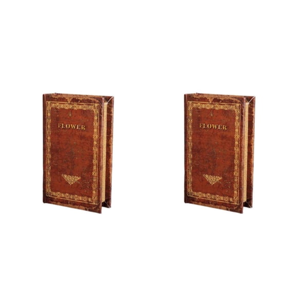 Yuarrent Libro falso decorativo de estilo europeo, libros falsos para mueble de tv vivo Tipo 1 2Conjunto