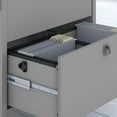 thumbnail image 3 of Bush Furniture Salinas 55W Corner Desk with File Cabinet & 5 Shelf Bookcase, 3 of 5