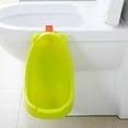 thumbnail image 1 of Hanging Baby Potty Toilet Training Smooth Standing Potty Toilet for Toddler Boys - yellow, 1 of 10