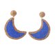 thumbnail image 2 of 1 par de pendientes Retro de verano en forma de luna, joyería colgante para novias, accesorio colgante para el hogar, fiesta en la playa al aire Ropa, zapatos y accesorios Miscelánea Azul oscuro Qarigey  AP011242-05, 2 of 6