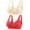 Red, variant on Honeeladyy Womens Plus Size Bra 2PC No Steel Ring Lactation Vest Bra Back Adjustment Yoga Running Bra Wedding Gifts #Sc-XXXL
