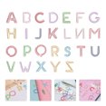 thumbnail image 3 of 26Pc English Letter Shaped Paper Clips Binder Clips Decorative Colored Clamps, 3 of 7