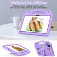 thumbnail image 2 of TECH CIRCLE Case for Onn 10.1" Tablet 2024 Gen 4, Cartoon Panda Shockproof Rugged Lightweight Convertible Stand Handles Kids Friendly Case for Onn 10.1 inch 4 Gen Tablet 2024 100135925,Lightpurple, 2 of 7