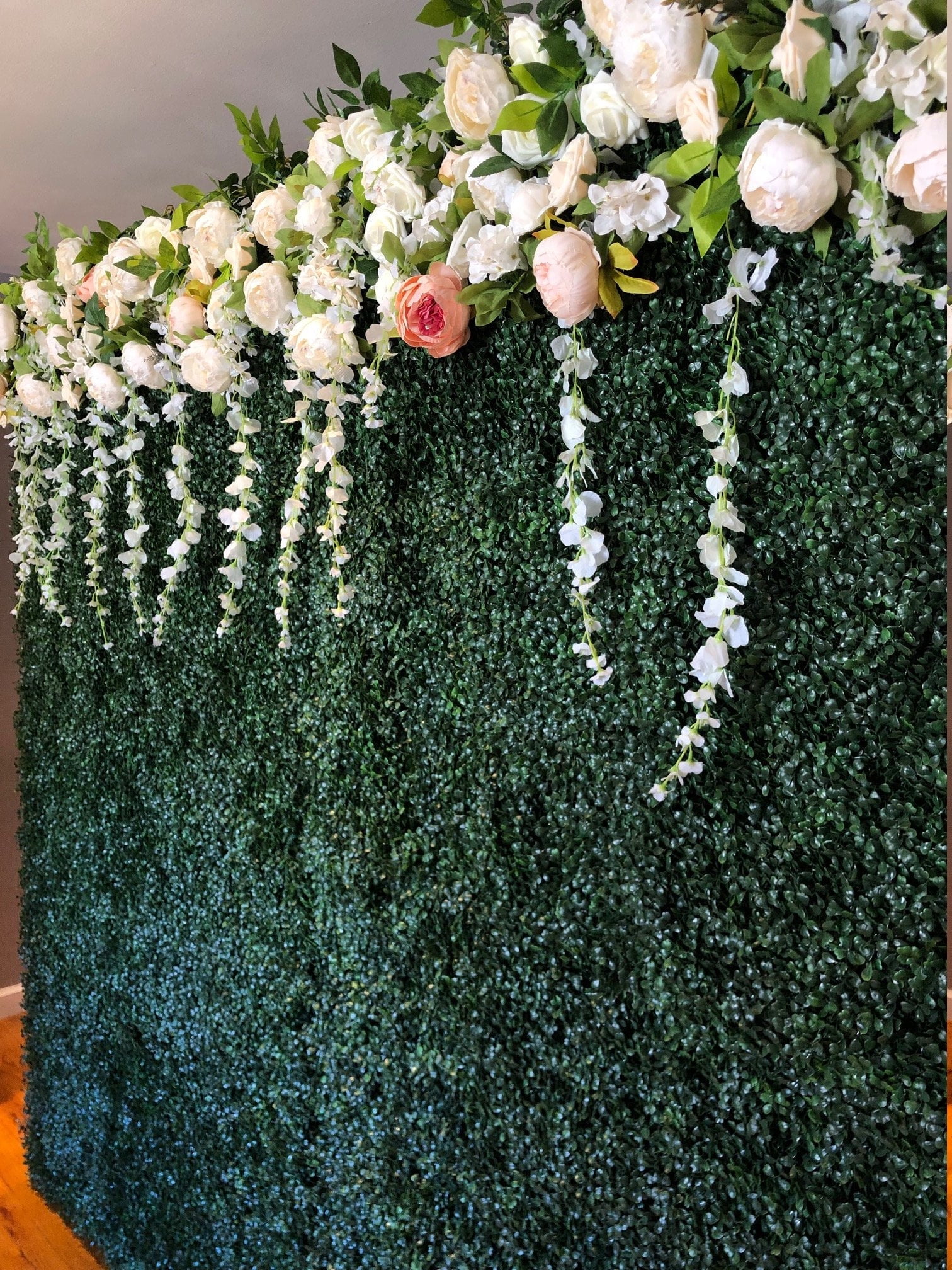 Boxwood Backdrop Wall, Green Decor Wall DIY Kit, Party Decor Wall