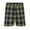 Black/gold Plaid, variant on BM6701 Men's 100% Cotton Double-Brushed Flannel Boxer-Ch/Bk Buff Plad-XS