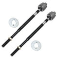thumbnail image 5 of Detroit Axle - Front Inner Outer Tie Rods w/ Boots + Lower Ball Joints Replacement for 1989-1992 Dodge Plymouth Colt Eagle Summit Mitsubitshi Mirage - 8pc Set, 5 of 7
