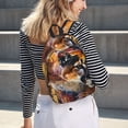 thumbnail image 6 of Yiaed Abstract Lion Painting Print Backpack, Premium Laptop Backpack, Travel Backpack for Women, Lightweight Backpacks, Comfortable Back Pack-Medium, 6 of 7