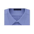 thumbnail image 2 of TOMMY HILFIGER Mens Blue Patterned Collared Classic Fit Stretch Dress Shirt 15.5- 32/33, 2 of 3
