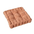 thumbnail image 2 of Dalxymotic Chair Cushion, 15x15 Inch Corduroy Thick Padded Seat Pad, Soft Tufted Comfort Pad, Durable Kitchen Seat Base, for Dining Office Home Chair Room, 2 of 6