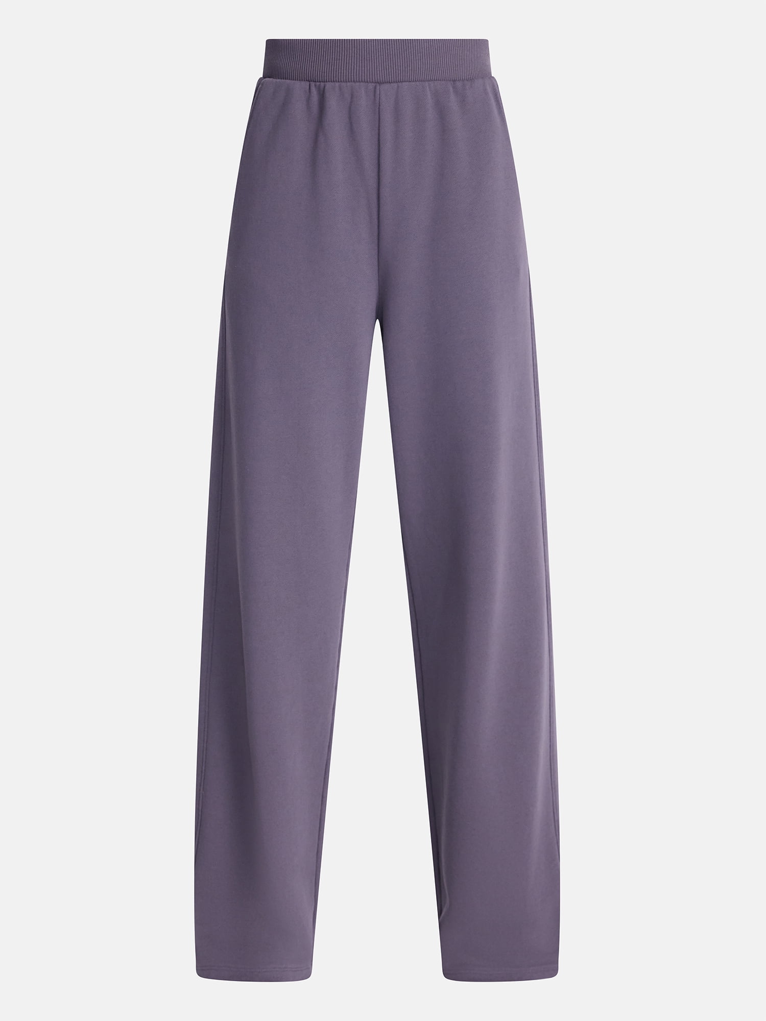 Athletic Works Women's and Women's Plus French Terry Wide Leg Pants, 31" Inseam, Sizes XS-4X