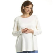 Announcements Maternity Long Sleeve Crew Neck Top