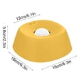 thumbnail image 3 of Dog Lick Bowls Slow Feeder Dog Bowls Liquid Treat 3/4 Cup Yogurt Pup Lick Toy for Large Medium Small Breeds Dietary Yellow, 3 of 8