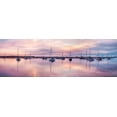 thumbnail image 2 of Delimont, Danita 32x13 White Modern Wood Framed Museum Art Print Titled - Morro Bay Sunset, 2 of 4