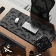 thumbnail image 2 of Long Mouse Pads for Desk,Gray Halloween Bats and Spider Webs Desk Mats on Top Of Desks, Desk Mouse Pad Extra Large with 3mm Non-Slip Base and Stitched Edge for Gaming,Office,Work,Home 35.4"x15.7", 2 of 6