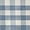 Blue Plaid, variant on Checkered Tablecloth Square, Heavy Weight Linen Gingham Boho Table Cloth with Tassel, Wrinkle Free Buffalo Plaid Table Cover for Dining/Party/Outdoor - 55 x 55 Inch, Coffee
