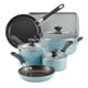 thumbnail image 1 of Juego de utensilios de cocina Farberware Cookstart DiamondMax 15 piezas Aqua, 1 of 9