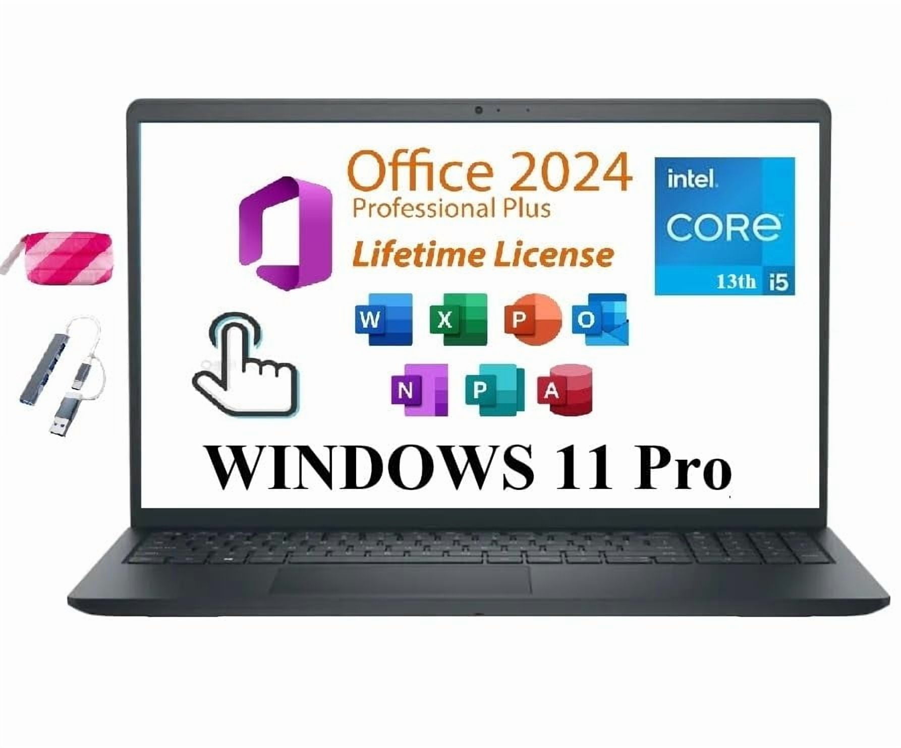 Dell 2024 Inspiron 15 Business Laptop, Free Microsoft Office 2021