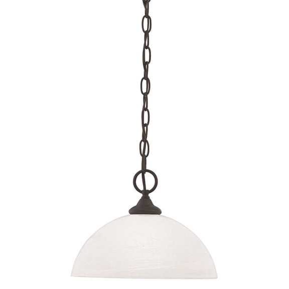 Elk Home 12-Inch Wide Tahoe Mini Pendant, Traditional, Painted Bronze