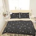 thumbnail image 3 of 3D Cartoon Stars Pattern Quilt Cover Set Bedding Set Duvet Cover Pillowcases WJ, 3 of 3