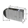 thumbnail image 4 of Lawson Roller for Sliding Doors | Roller Replacement for Patio Glass Door Repair | Stainless Steel with Precision Bearing Wheels | Smooth Operation (DR-101-SP), 4 of 7