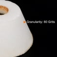 thumbnail image 4 of Uxcell Grinding Wheel 2 Inch 80 Grits Aluminum Oxide Cup Abrasive Wheels, White Corundum 2 Pack, 4 of 5