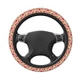 thumbnail image 2 of KLL Car Steering Wheel Cover, Universal 15 inch, Soft Elastic and Comfortable,Car Accessories Decorations-Skull Retro record lips, 2 of 7