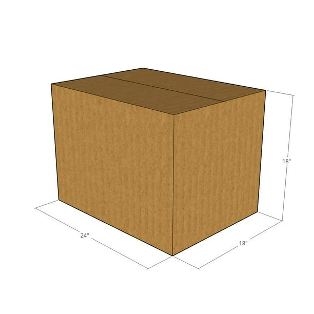 5 Corrugated Boxes 24x18x18 32 ECT - New for Packing or Shipping Needs ...