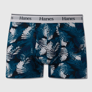 Hanes Originals Premium Men's Trunks - Blue, XLarge