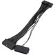 thumbnail image 3 of 2 pcs Dual Power Supply Adapter PSU Extension Cables, 24 18 AWG Pins, Used for Mining Gaming Motherboard ATX, 3 of 5