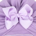 thumbnail image 6 of Baby Girls Hair Bow Turban Hat, Easy Wear Bow Knotted Headwrap India Cap for Infants Toddlers, 6 of 8