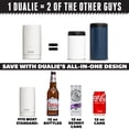 thumbnail image 2 of Enfriador de Latas Aislado DUALIE 3 en 1 Universal 355 mL Blanco, 2 of 6