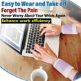 thumbnail image 5 of Basketball badminton fitness wrist guard set-Sports wrist guard - wrist sheath set-purple, 5 of 5