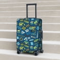 thumbnail image 5 of Travel Luggage Cover Protector - Machinery Road Construction Anti-Scratch Suitcase Covers Fits 18-32 Inch Luggage, 5 of 5