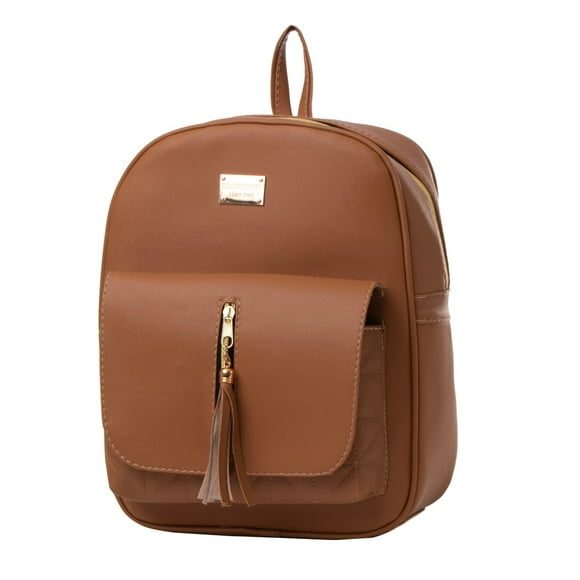 Mochila Para Mujer Fana Nadira Color Camel Con Asas