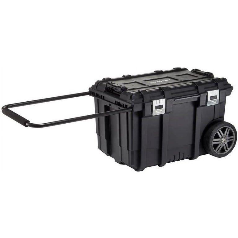 Husky 26 in.W Black Plastic Portable Hand Tool Box with Metal