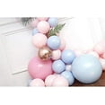 thumbnail image 5 of DIY Balloon Garland & Arch Kit 108pcs Pink & Blue Latex Balloons Set Leaves with Decorating Strip, Glue Dots, Pink Ribbon, Knotter, Hooks for Wedding Birthday Baby Shower Party Decors (Pink & Blue), 5 of 7