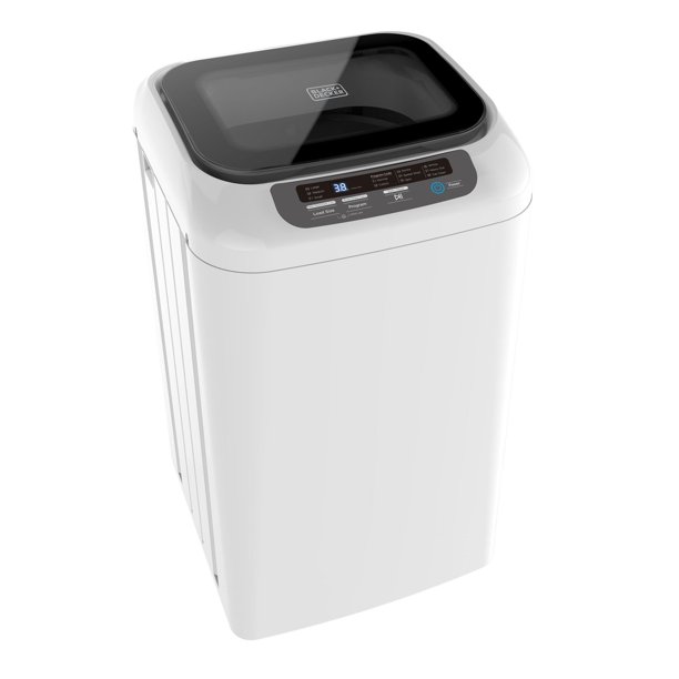 Black+Decker BPWH84W Portable Mini 0.84 Cu. Ft. Washing Machine White