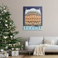 thumbnail image 3 of Stupell Industries Winter Hotel Christmas Festival Holiday Painting Gallery Wrapped Canvas Print Wall Art, 3 of 5