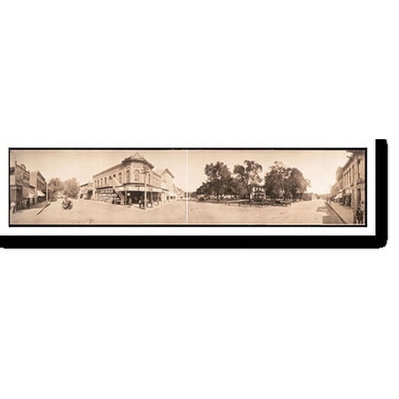 Historic Print, IA Sigourney 1908 PHOTO, Width 7" x Length 36"