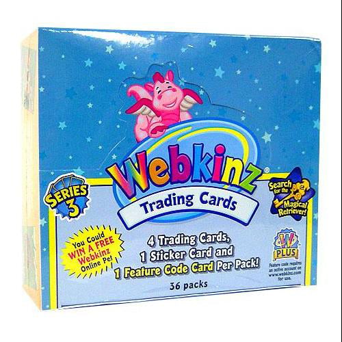 Webkinz Trading Cards Booster Box LOT Of 24 Series 1 Packs With Online Codes 