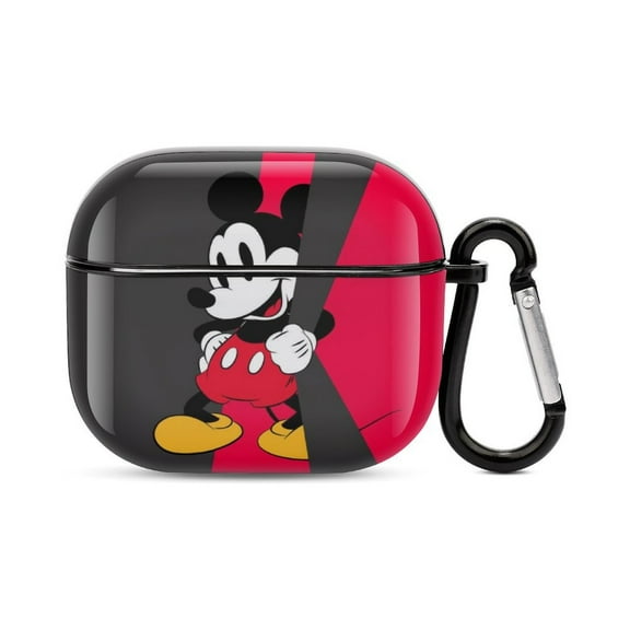 Mickey_Mouse Customized Bluetooth Earbuds Case Cover for AirPods 3rd Generation, Cute PC Hard Shell Protective Cover for Apple Airpod Case black