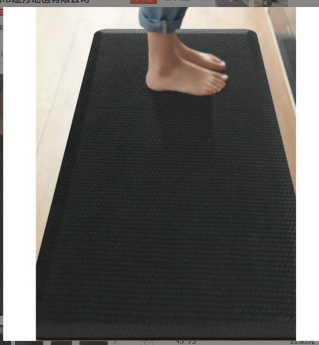 Nonslip Kitchen Floor Mat Kitchen Floor Pad Thickened Floor Pad Home