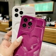 thumbnail image 5 of Compatible with iPhone 13 Pro Max Cute Love Heart Case Camera Protective Soft TPU Shockproof Phone Case for iPhone 13 Pro Max 6.7 Inch for Women Girls Pink, 5 of 10