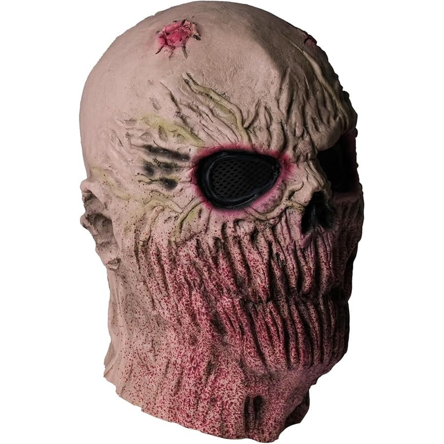 Mouthless Melted Face Monster Latex Mask for Halloween Cosplay Parties