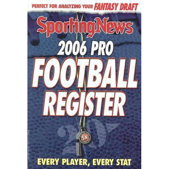 Pre-Owned Sport News Pro Football Register 2006 (Paperback) 0892048514 9780892048519