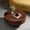 Walnut, variant on YWEN Round Coffee Table Wood, Modern Drum Burl Low Short Coffee Tables for Living Room 31.49" W X 13.77''h Mid Century Wooden Pedestal Fluted Circle Accent Small Center Apartment Easy Assembly