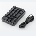 thumbnail image 3 of fastboy K23 Mini Pavé Numérique Rétroéclairé à DEL Pavé Numérique USB-C Bureau Maison Usage Commutateurs Bleus à 21 Touches Commutateurs Rouges, 3 of 6