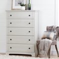 thumbnail image 1 of South Shore Lilak 5-Drawer Chest for Adult, in Winter Oak, 1 of 12
