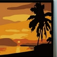 thumbnail image 4 of Children Digital Oil Painting Digital Oil Painting Hand Painting Diy Number Painting Number Painting DIY Paint Tropical Scenery Pattern Acrylic Paint Children Digital Oil Painting, 4 of 5